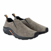 Merrell Men&#39;s Size 9.5 Jungle Moc Shoe Suede Leather, Gray, New in Box - $49.99