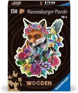 NEW Ravensburger WOODEN Jigsaw Puzzle 150 Pieces 17512 Colorful Fox - $741.49 MXN