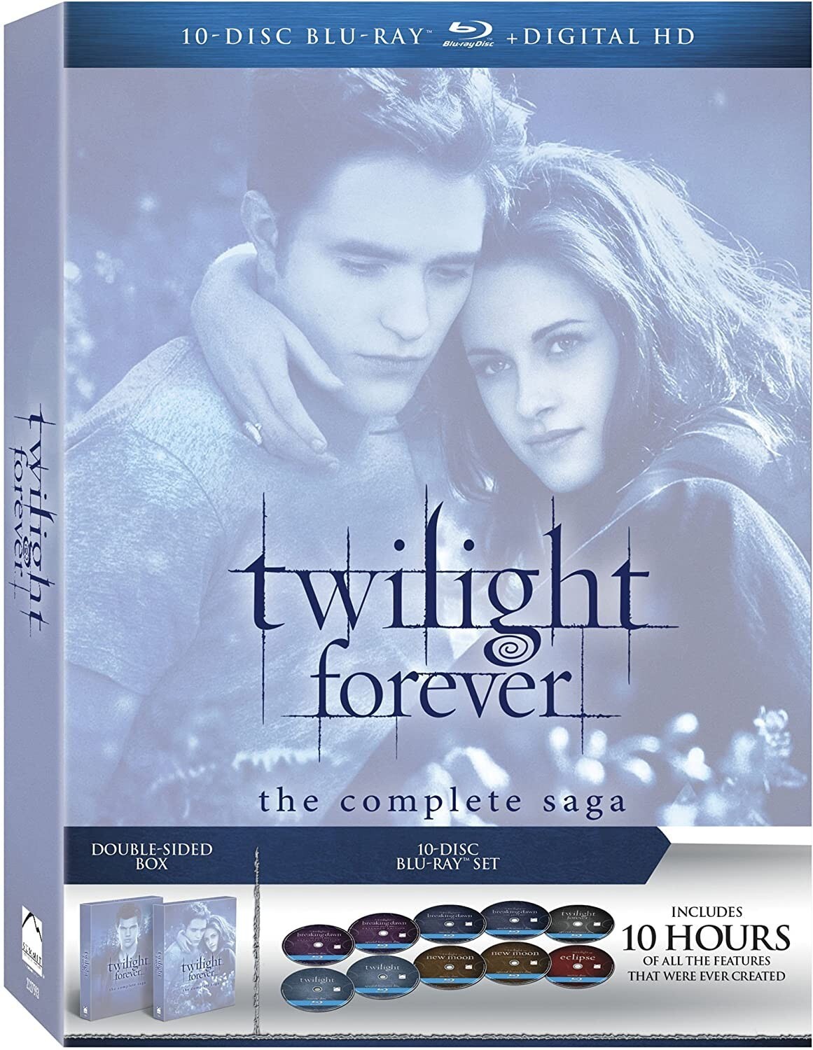 Twilight Forever: The Complete Saga (10 Disc Blu-Ray) NEW Sealed, Free S... - $42.56