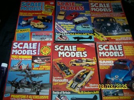 (11) Vintage 80&#39;s Scale Models Incorporating Model Cars Magazines Lot - $468.48 MXN