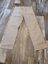 Vintage Wrangler Jeans Mens 34 x 30 Beige Tan 1013MWZTN High Cowboy Cut Western - £30.63 GBP