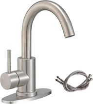BESy Modern Single Handle Wet Bar Sink Faucet,Single Hole Bathroom Lavatory - £21.23 GBP
