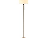 OBright Ted - Drum Shade Standing Lamp, Pull Chain Switch, E26 Socket, M... - $60.99