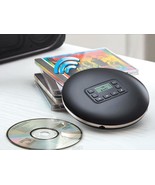 Hammacher Portable Compact CD CD-R MP3 Player LCD Display HOTT CD611 Blu... - $64.95 CAD