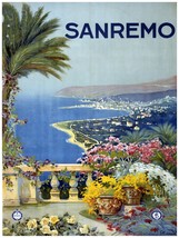 Decorative Poster.Interior wall art design.Decor.Travel San Remo Italy.4269 - £14.01 GBP+
