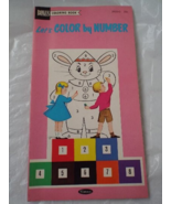 Vintage 1965 Let&#39;s Color By Number Whitman&#39;s Children&#39;s Coloring Book UN... - £15.72 GBP