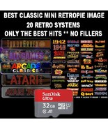 32GB Raspberry PI  Best 500 Classic Games Plug And Play RetroPie Pi 3B /... - $26.95
