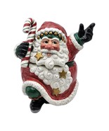 FITZ &amp; FLOYD Essentials SNOW BUSINESS SANTA CLAUS COOKIE JAR With Lid Re... - €41,29 EUR