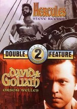 2movie Hercules / David and Goliath color 3hrs+ DVD Steve Reeves  Orson Welles - £21.86 GBP