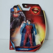 Superman Man of Steel Heavy Armor Suit DC Comics Action Figure Toy Red - $21.77