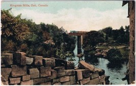 Postcard Kingsron Mills Ontario - $4.94