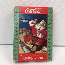 Vintage Christmas Coca-Cola Santa Playing Deck Cards Train Holiday - $19.99