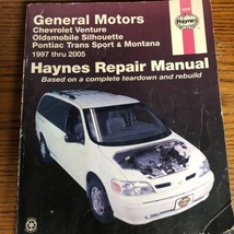 Repair Manual for Oldsmobile Silhouette &amp; Chevrolet Venture 1997 - 2005 - $25.28
