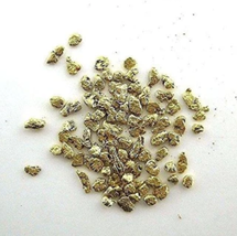 1/2 (0.50) Grams @ Alaskan Yukon Bc Natural Pure Gold Nuggets Mesh #20 - £46.69 GBP