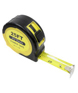 Retractable 25 ft x 1&quot; Wide Standard SAE Fraction Easy Read Tape Measure - $16.82