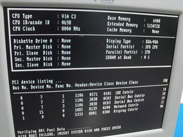 PCI6871F4003-T Industrial SBC Board PCI-6871 Bios V1.11 VIA C3 800A MHZ 133X6.0 - £1,022.34 GBP