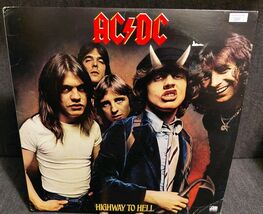 AC/DC Highway To Hell LP Atlantic SD-19244 First Pressing 1979 - $1,470.07 MXN