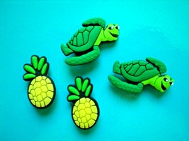Shoe Charm Sea Turtle Plug Button Hole Accessories WristBand Comp/ With ... - $9.99