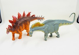 Battat Boston Science Museum Amargasaurus and Stegosaurus Dinosaur Figures - £31.44 GBP