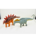 Battat Boston Science Museum Amargasaurus and Stegosaurus Dinosaur Figures - £31.92 GBP
