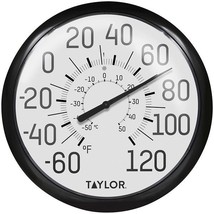 Taylor Precision Products 6700 13.25-Inch Big and Bold Dial Outdoor Ther... - $56.93