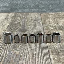 Craftsman 3/8&quot; Drive 15mm 5/8&quot; 1/2&quot; 7/16&quot; 13/16&quot; 3/4&quot; 11/16&quot; 6 Point Socket USA - £14.90 GBP