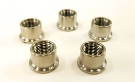 Set of 5 Mountain/Road Bike Bicycle Titanium Chain Ring Nuts 12mmx9.15xM8x7mm - £12.58 GBP
