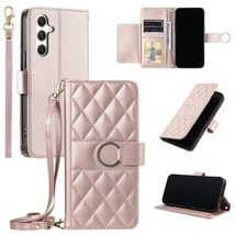 for Samsung Galaxy Note 10 (Color: Rose Gold) Classic Leather Wallet Cas... - $1,068.23 MXN