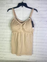 NEW Kindred Bravely Sublime Pumping Nursing Tank Top Built In Bra Beige Size XXL - £32.70 GBP