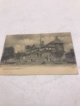 Elizabeth NJ General Hospital Postcard Vintage Early 1900s Black &amp; White Sepia - £10.30 GBP