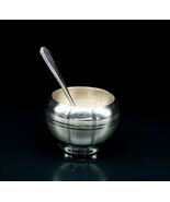 999 solid sterling silver bowl spoon stay baby/kids healthy, silver vess... - €266,93 EUR