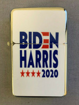 Biden &amp; Harris 2020 D1 Flip Top Oil Lighter Windproof - £11.63 GBP