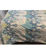 Pottery Barn Duvet Cover Cleary King Size 100% Organic Cotton Button Clo... - $69.99