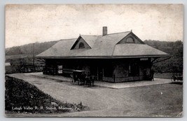 Montrose PA Lehigh Valley R.R. Station Pennsylvania Postcard W24 - £15.60 GBP