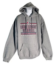 Little League Baseball Williamsport Pennsylvania Hoodie Sweatshirt Gray Xl - $21.77