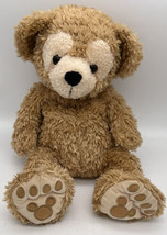 Disney Hidden Mickey 16&quot; Brown Tan Shaggy Teddy Bear Plush Pre Duffy - £55.92 GBP