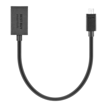 Best Buy Essentials Micro HDMI to Female HDMI Type D Adapter Cable 4K 60Hz 6 inc - £8.47 GBP