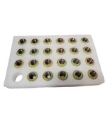 23 Pcs 14x1.5mm 7/8&quot; Gold Open End Lug Nuts For Chevrolet GMC Cadillac Y... - $15.85