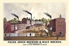 Frank Jones&#39; Brewery &amp; Malt Houses - Art Print - £17.32 GBP+