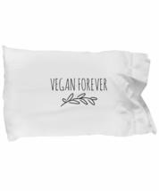 Forever Vegan BFF Pillowcase Funny Gift Idea for Bed Body Pillow Cover Case - £17.53 GBP