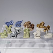 Lot of 14 Wade Whimsies Figurines 2002-2007 USA Noahs Ark Series - $25.95