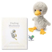 Finding Muchness Book by Kobi Yamada, Stuffed Animal Duck Plush and Gift Book Ba - £22.41 GBP