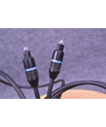 Monster Fiber Optic Digital Interlink Lightspeed 100 2M 6.6ft Toslink Ca... - $12.86