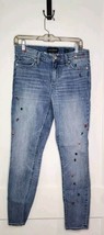 Lucky Brand Jeans Size 6/28 Ava Skinny Bug Bugs Cute Embroidered Skinny ... - $18.70