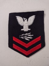 USN REMALE RADIOMAN RM2 E5 PO2 RATING BADGE FOR BLUES - NEW NEVER WORN - $3.85