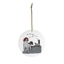 German Shorthaired Pointer Ceramic Ornaments - $12.00