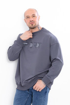 Sweatshirt (men’s), Any season,  Nosi svoe 8379-057-33-1 (temnyj-hrafit-... - €50,52 EUR+