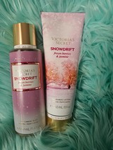 Victoria Secret Snowdrift Frozen Berries &amp; Jasmin Fragrance Mist &amp; Body ... - £33.02 GBP