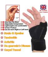 LTG Neoprene Thumb &amp; Wrist Strap Support Hand Brace Splint Arthritis Sta... - $149.20 MXN