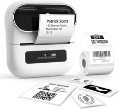Phomemo M220 Label Maker, Upgrade 3 Inch Barcode Label Printer, Portable Sticker - £79.92 GBP
